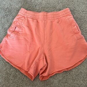 Aerie Orange Sweatshorts
